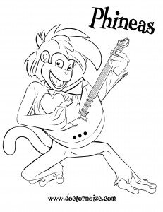 Phineas McBoof Coloring Page
